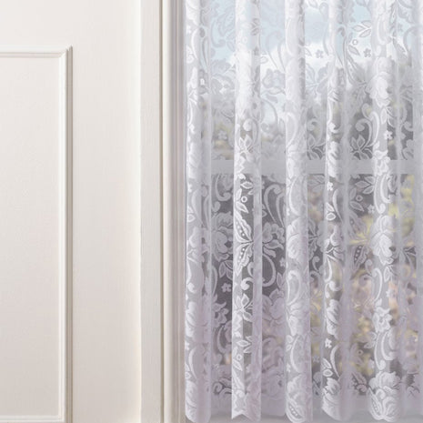 Sophie White Net Curtain Made to Measure