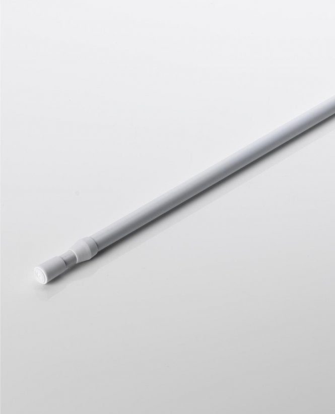 Twist & Fit Tension Rod - White