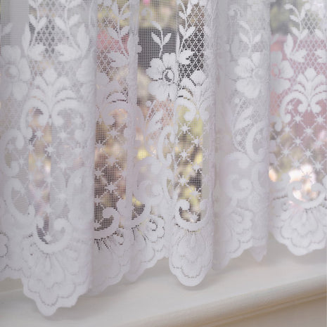 Finesse Summer White Net Curtain Made to Measure