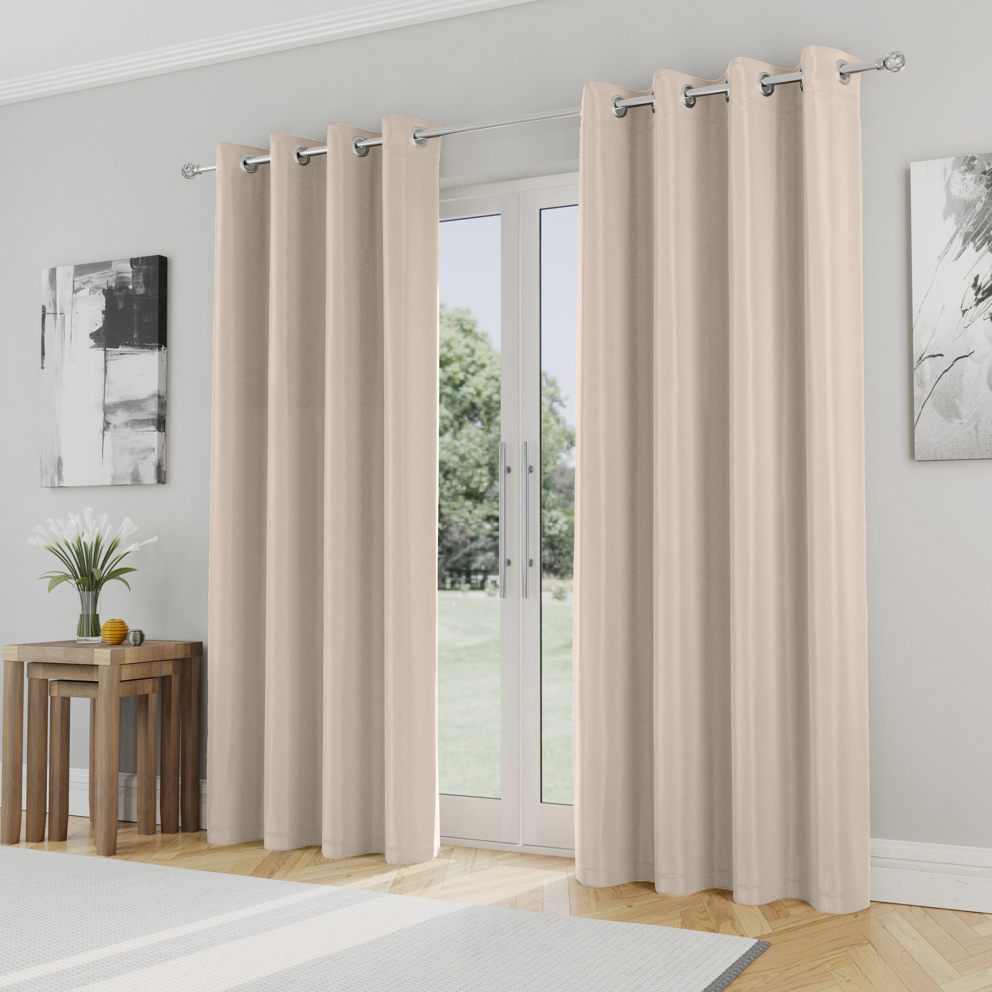 Enhanced Living Supersoft Readymade Curtains