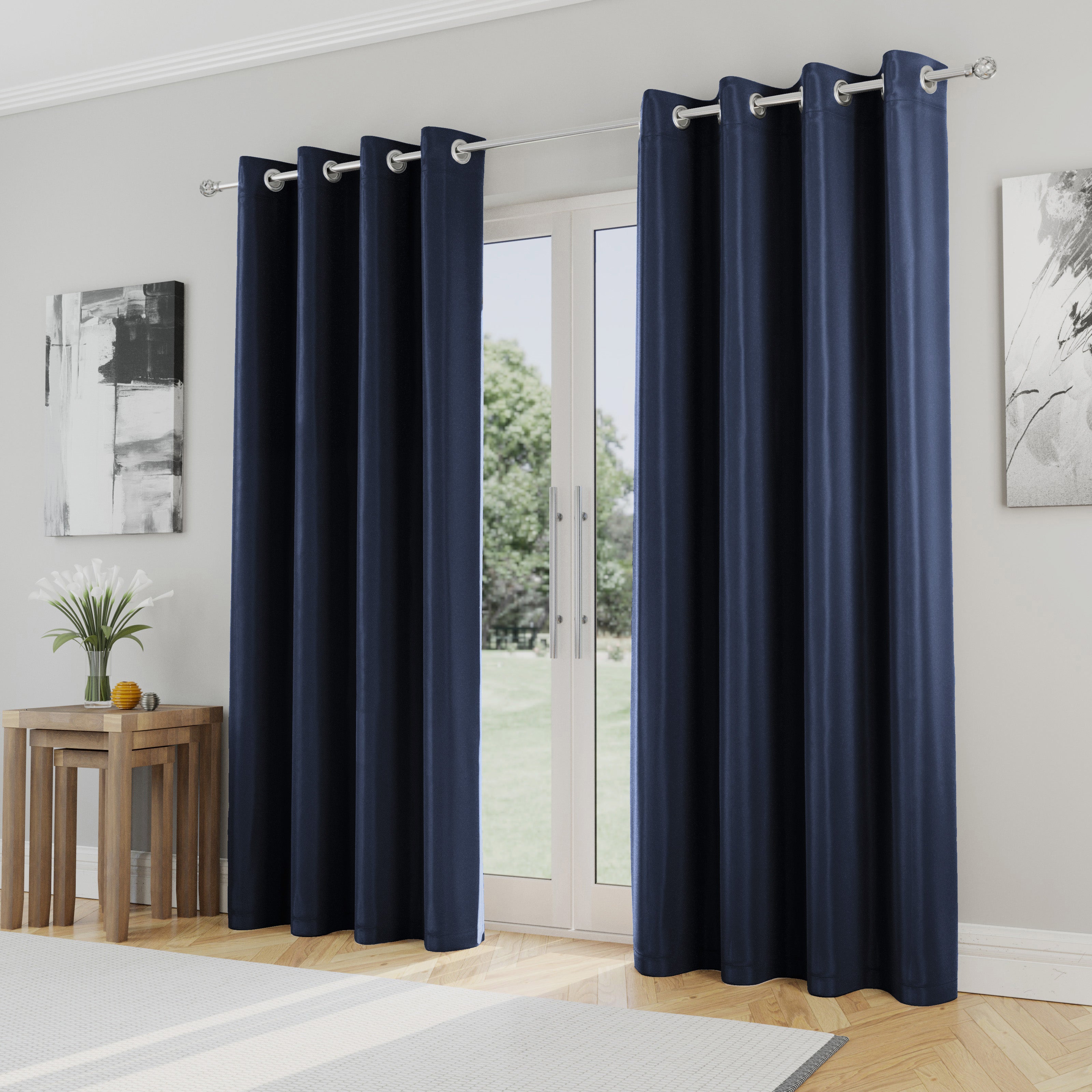 Enhanced Living Supersoft Readymade Curtains