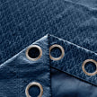 Temple Velvet Blackout Eyelet Curtains