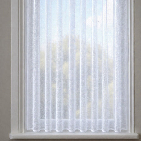 Torquay White Net Curtain