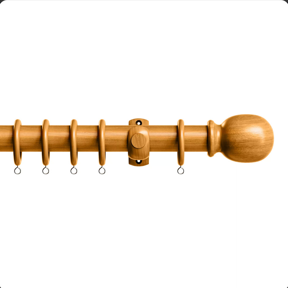 Victory Wood Fixed Pole 28mm