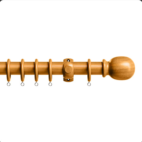 Victory Wood Fixed Pole 28mm