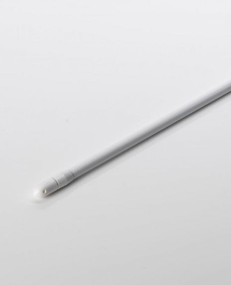 White Telescopic Adjustable Net Curtain Rod