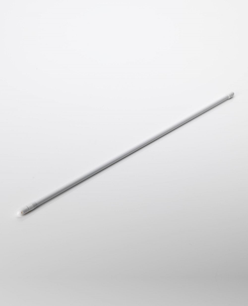 White Telescopic Adjustable Net Curtain Rod