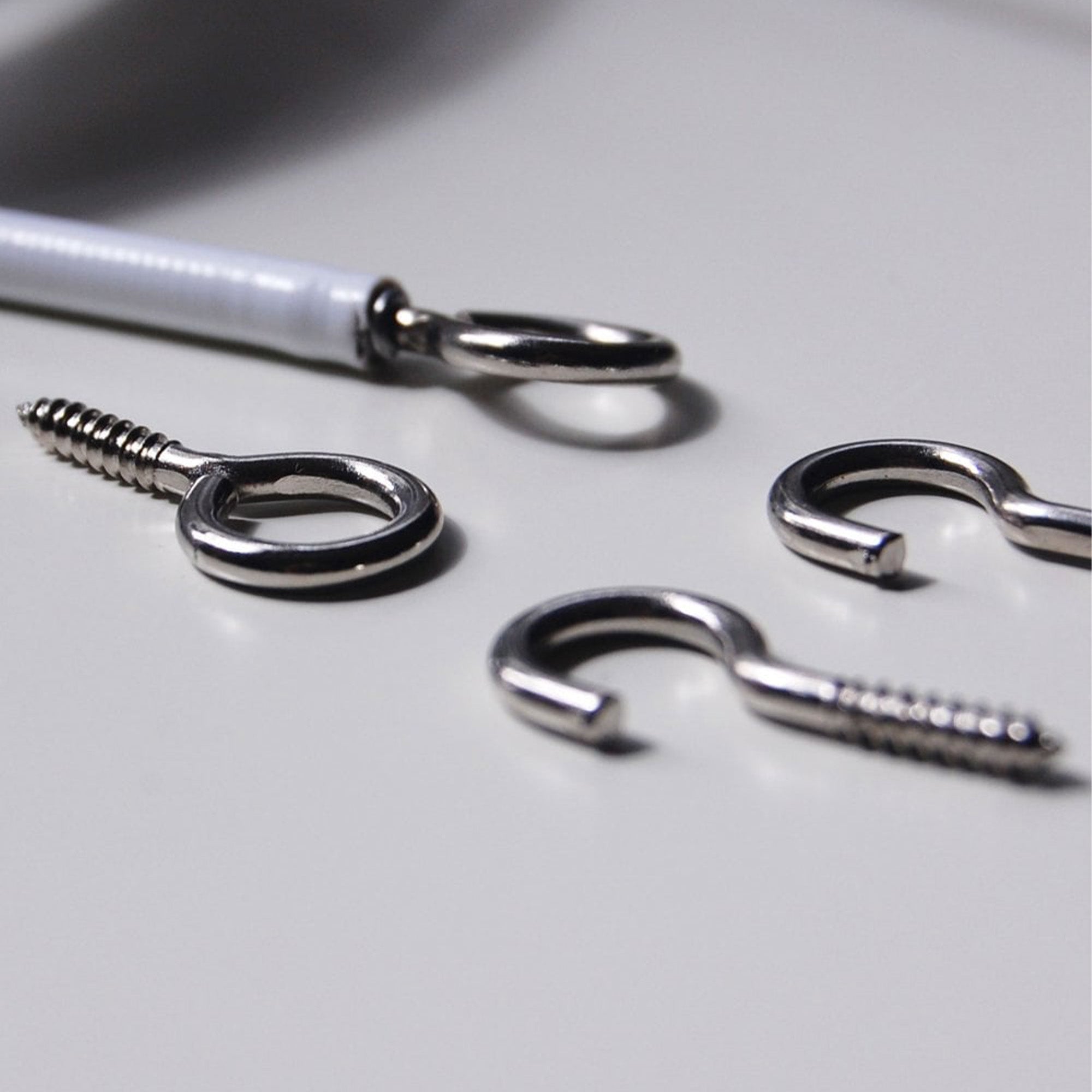 Loose Net Wire 5mtr Value Pack with Hooks & Eyes