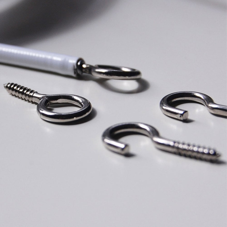 Loose Net Wire 5mtr Value Pack with Hooks & Eyes