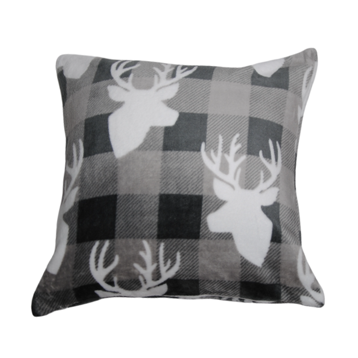 Reindeer Festive Fur Cushion